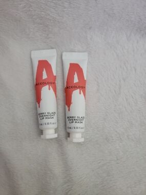 Aceology Berry Glaze Overnight Lip Mask - Pink